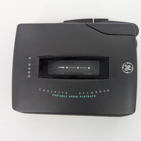 Tested Vintage General Electric Cassette Recorder Variable Speed Model 3-5362A - Picture 1 of 8